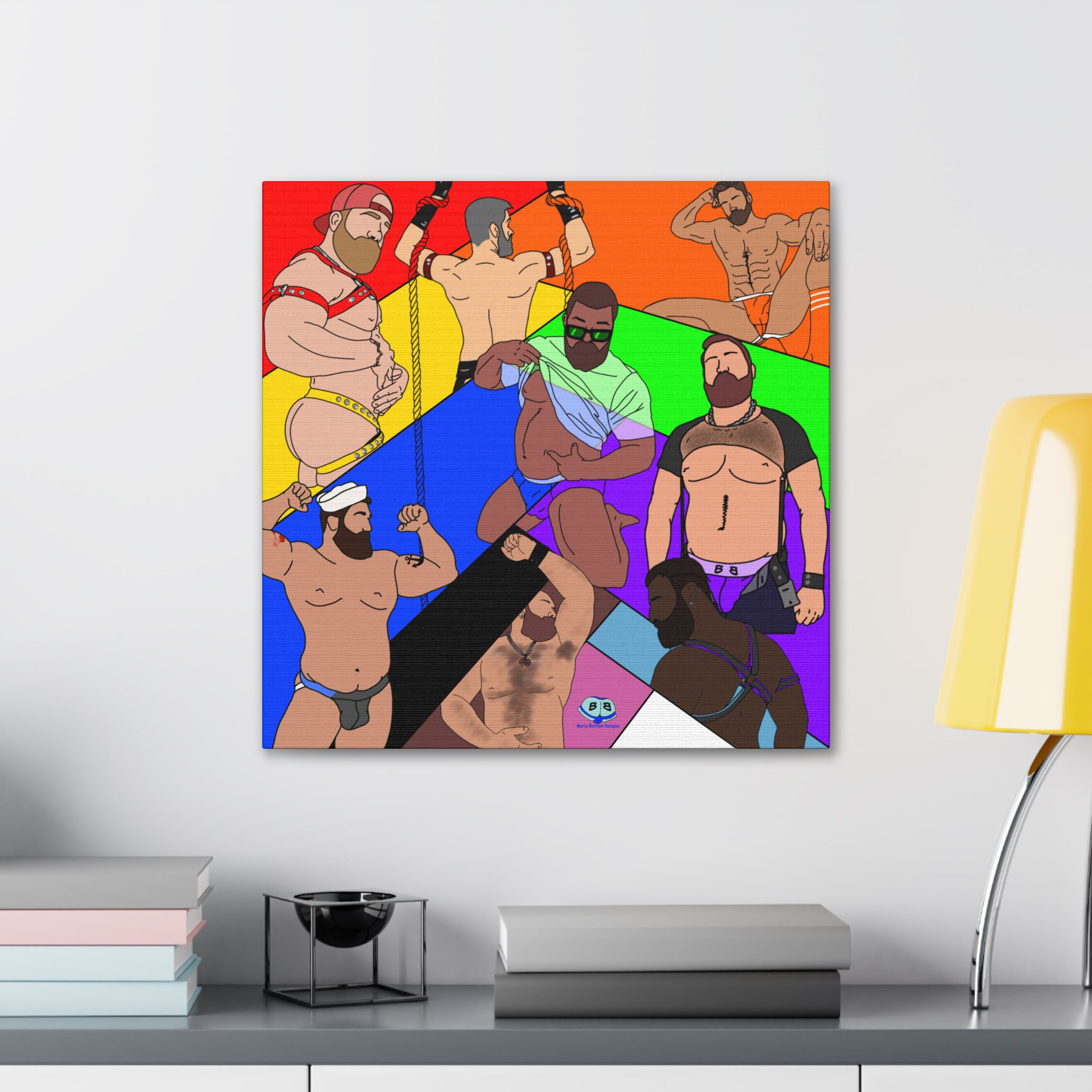 Canvas Gallery Wraps - PRIDE ANGLES - Image 4