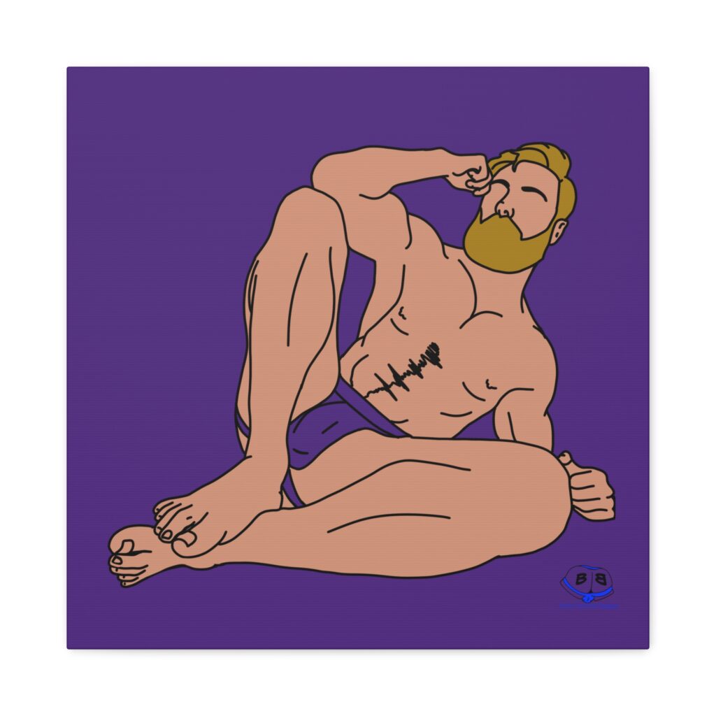 Canvas Gallery Wraps - Blond in Jock