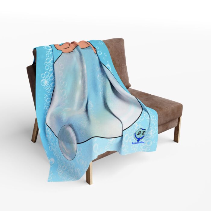 Arctic Fleece Blanket - Bubbles - Image 8