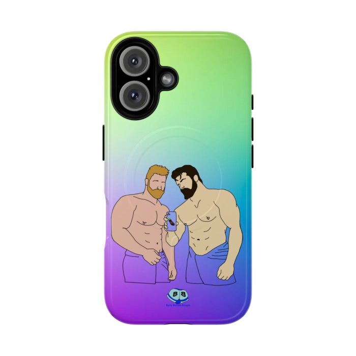 Tough Magnetic iPhone Cases - Locker Room Selfie - Image 31