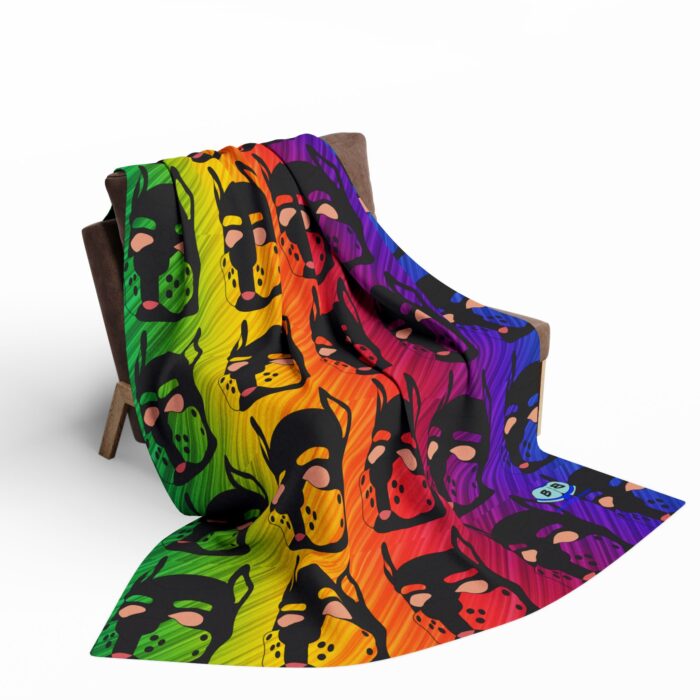 Arctic Fleece Blanket - Pup Mask - Image 4