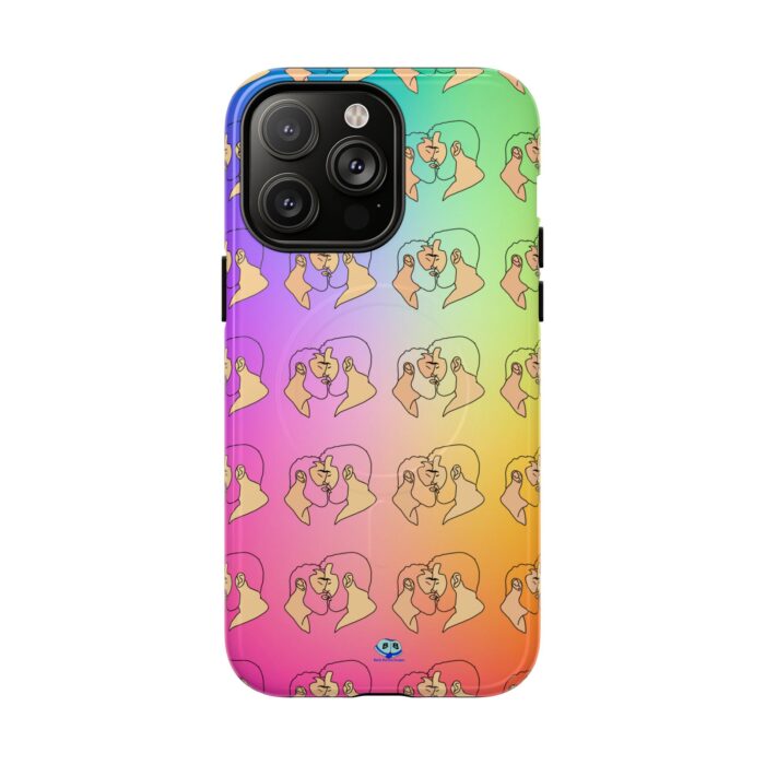 Tough Magnetic iPhone Cases - Bearded Kiss - Image 22
