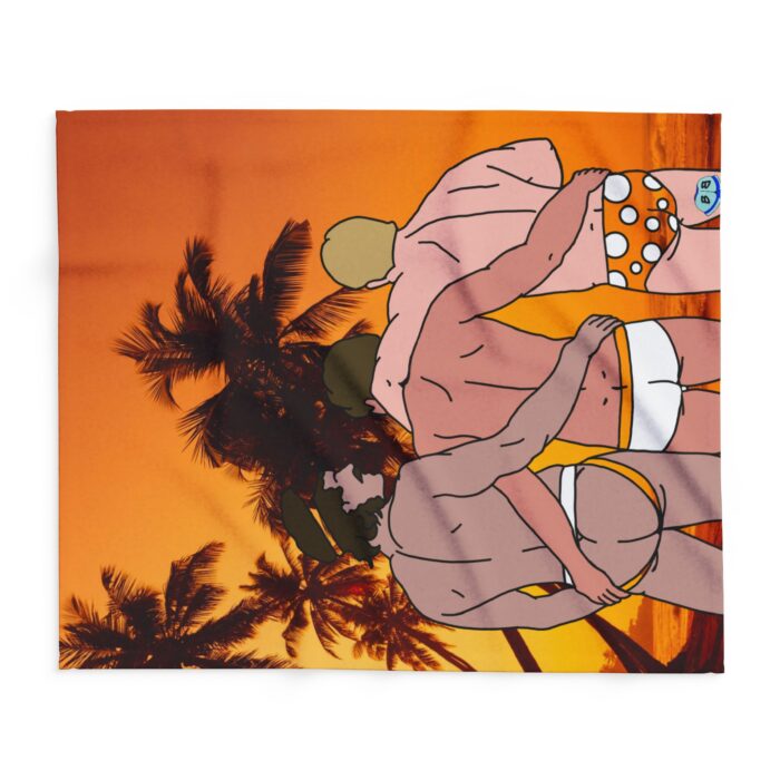 Arctic Fleece Blanket - Beach Blanket - Image 2