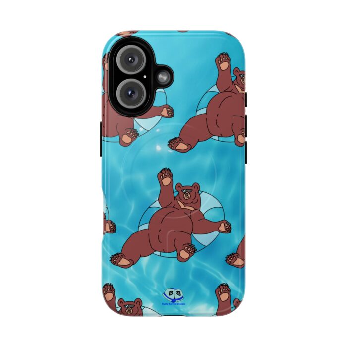 Tough Magnetic iPhone Cases - Inner Tube Bear - Image 31
