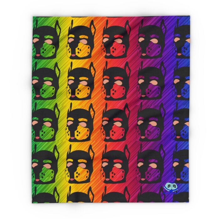 Arctic Fleece Blanket - Pup Mask - Image 5