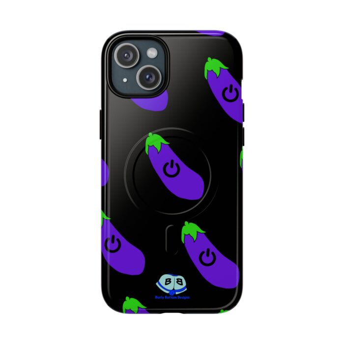 Tough Magnetic iPhone Cases - Power Top / Eggplant - Image 7