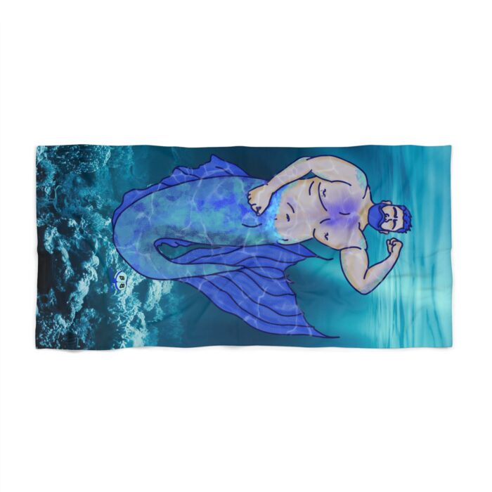 Beach Towel - MerCub Blue
