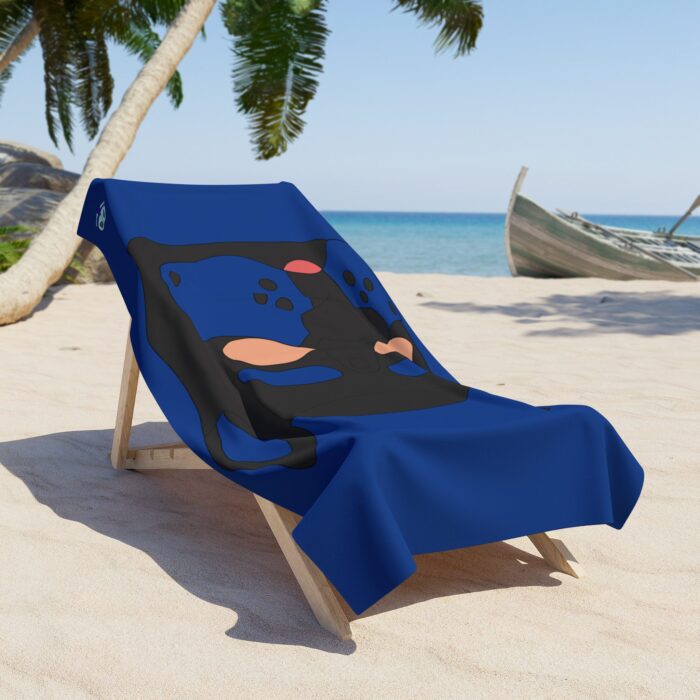 Beach Towel - Pup Mask - Image 2