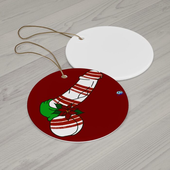 Ceramic Ornament - Peppermint Dick - Image 2