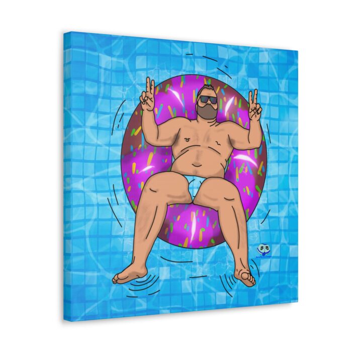 Canvas Gallery Wraps - Peace, Love, and Doughnuts - Image 2