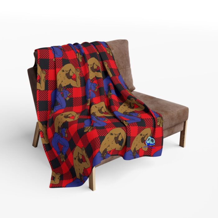 Arctic Fleece Blanket - Teddy Bear Snuggles - Image 8