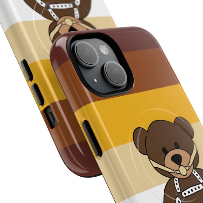 Tough Magnetic iPhone Cases - Gagged Teddy Bear (Butt Plug) - Image 2