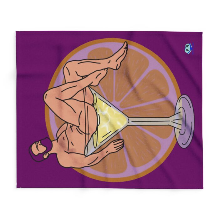 Arctic Fleece Blanket - Lemon Drop - Image 5