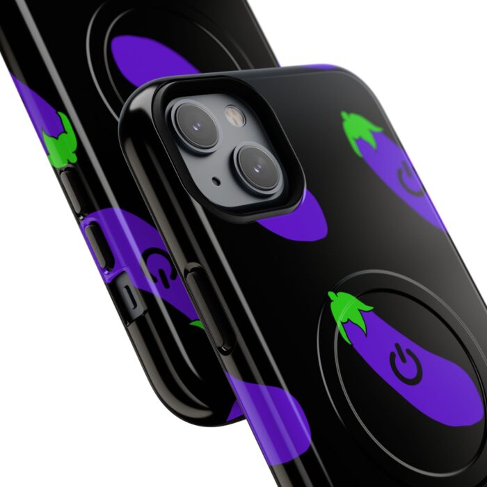 Tough Magnetic iPhone Cases - Power Top / Eggplant - Image 20