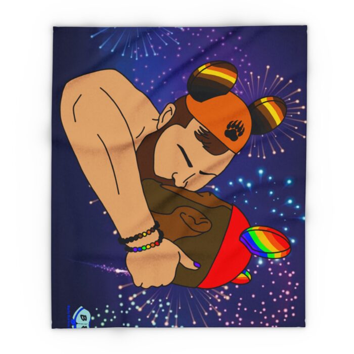 Arctic Fleece Blanket - Magical Kiss - Image 6