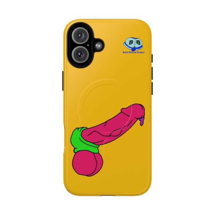 Tough Magnetic iPhone Cases - Pop Art Cock and Ball Stretcher - Image 34