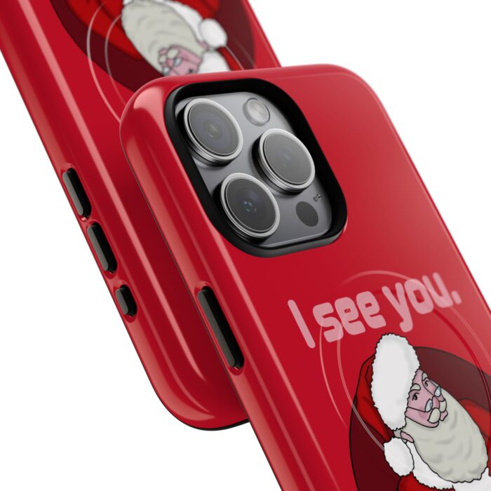 Tough Magnetic iPhone Cases - Santa Sees You - Image 11
