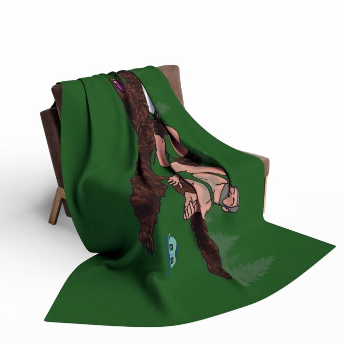 Arctic Fleece Blanket - Bear Skin - Image 8