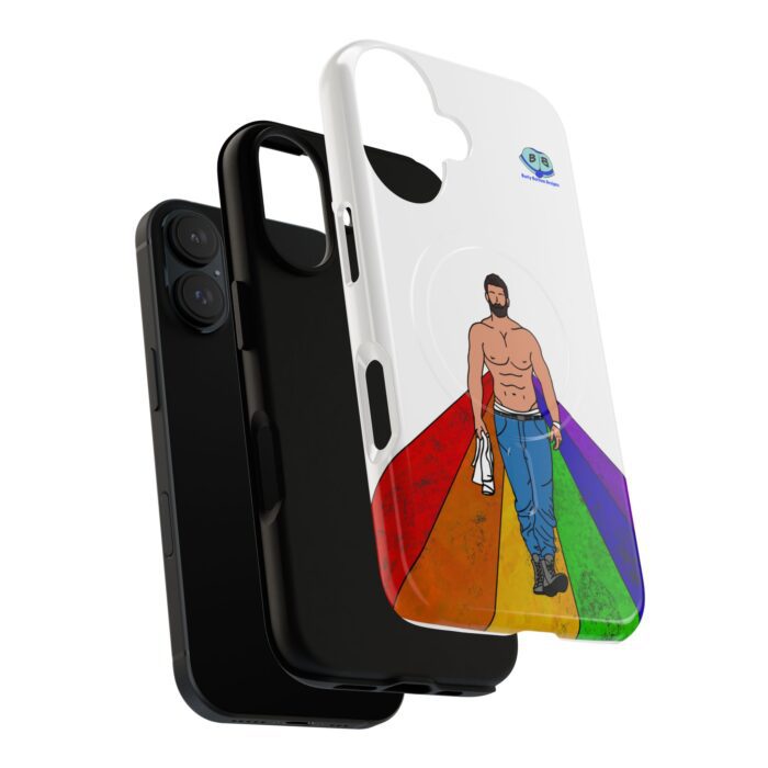 Tough Magnetic iPhone Cases - Rainbow Road - Image 33