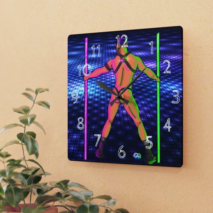 Acrylic Wall Clock - You Go-Go Boy - Image 3