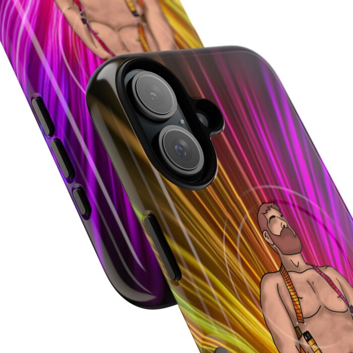 Tough Magnetic iPhone Cases - Neon Circuit - Image 32