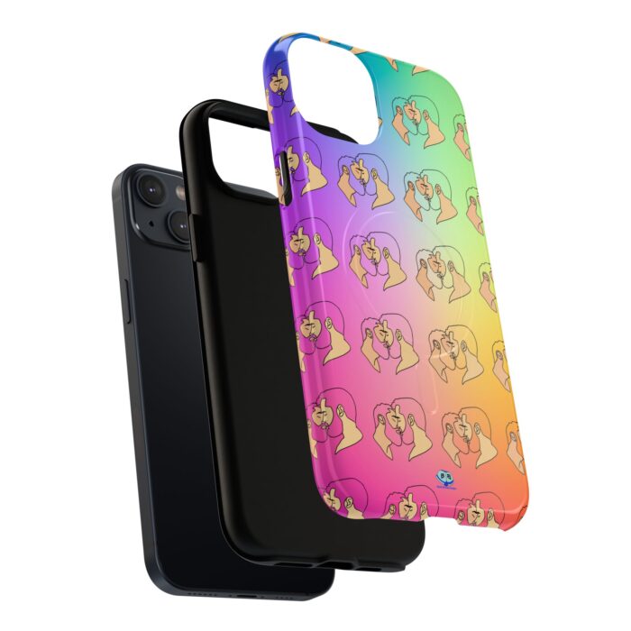Tough Magnetic iPhone Cases - Bearded Kiss - Image 21