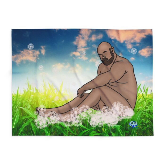 Arctic Fleece Blanket - Dandelions