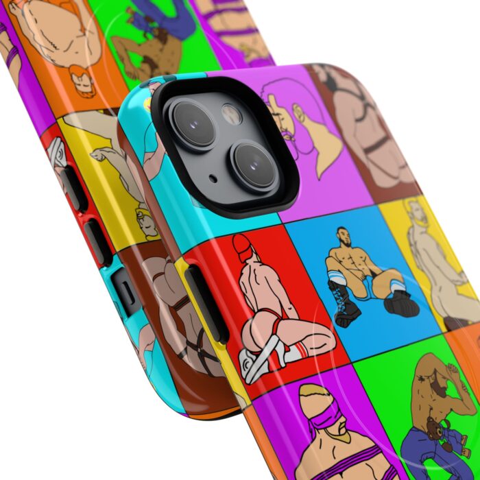 Tough Magnetic iPhone Cases - Color Block Dudes - Image 20