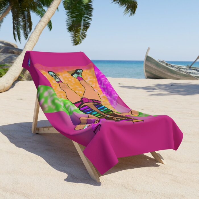 Beach Towel - Circuit Bear - Image 2