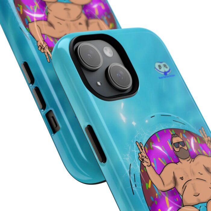 Tough Magnetic iPhone Cases - Peace, Love, and Doughnuts - Image 2