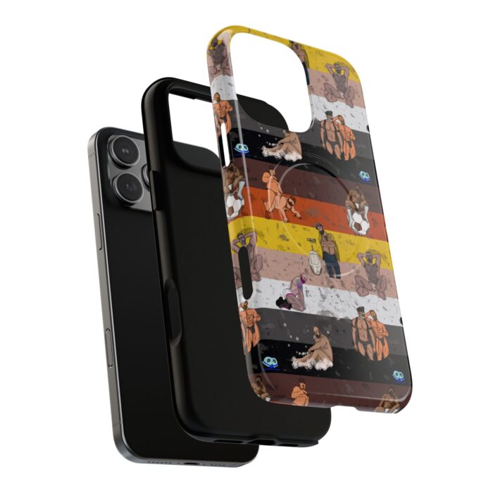 Tough Magnetic iPhone Cases - Bear Collage - Image 30