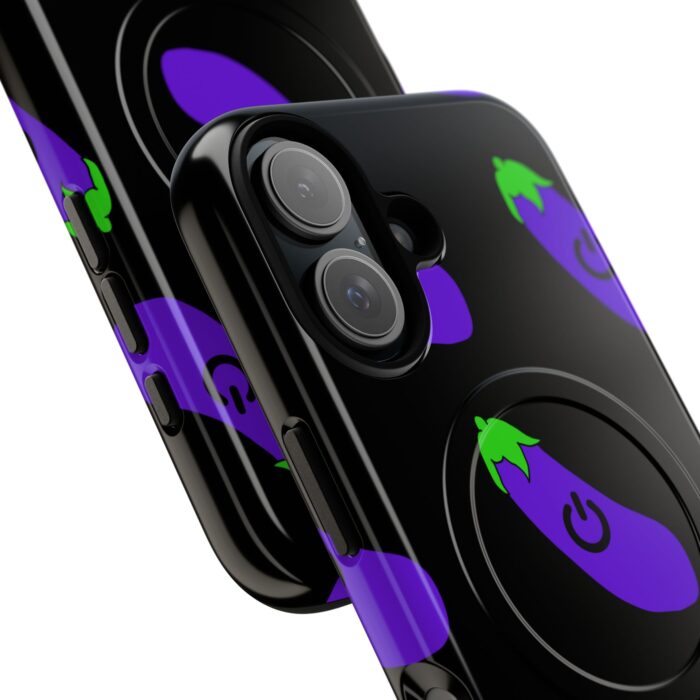 Tough Magnetic iPhone Cases - Power Top / Eggplant - Image 32