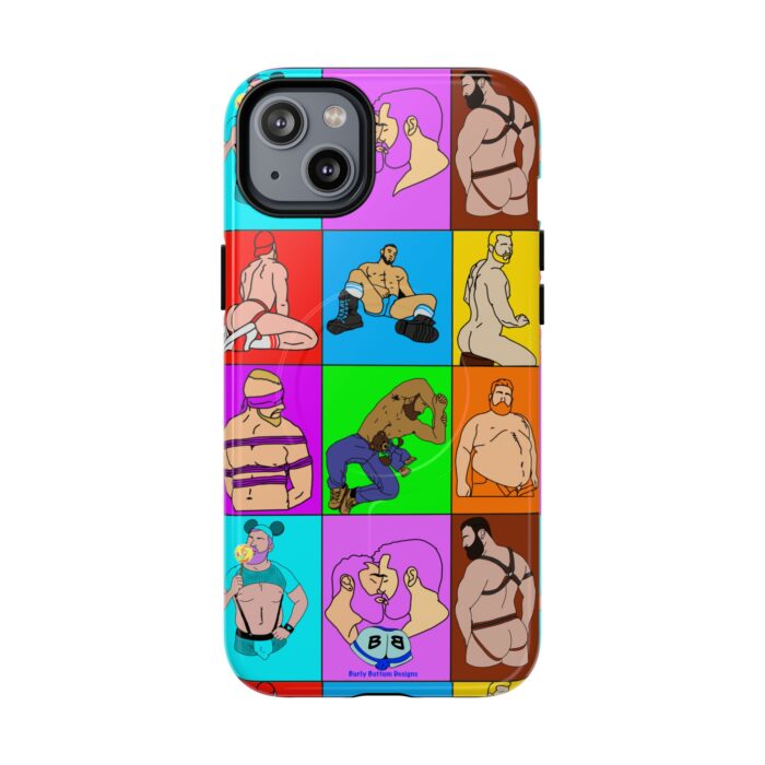 Tough Magnetic iPhone Cases - Color Block Dudes - Image 19
