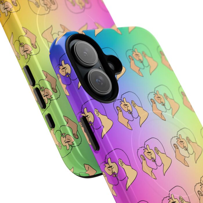Tough Magnetic iPhone Cases - Bearded Kiss - Image 35