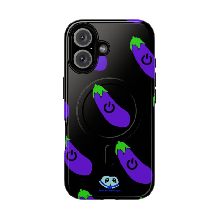 Tough Magnetic iPhone Cases - Power Top / Eggplant - Image 31