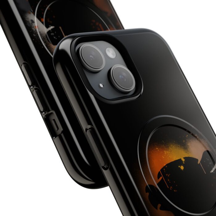 Tough Magnetic iPhone Cases - Bear Paint - Image 2