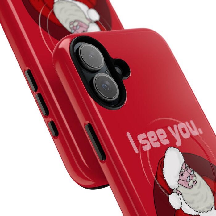 Tough Magnetic iPhone Cases - Santa Sees You - Image 35