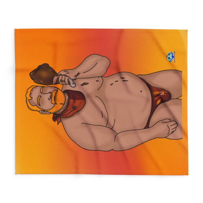 Arctic Fleece Blanket - Thankful - Image 6
