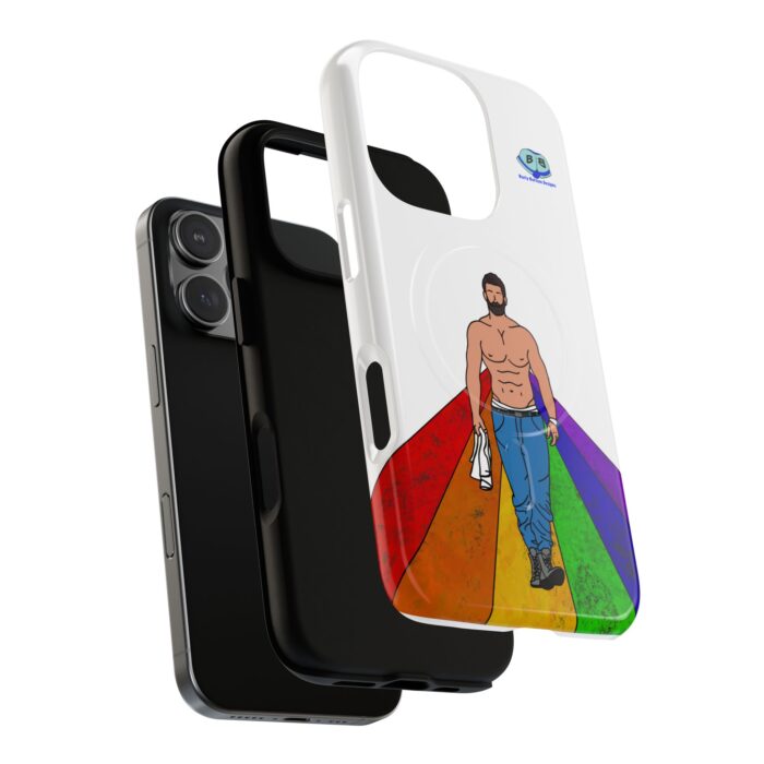 Tough Magnetic iPhone Cases - Rainbow Road - Image 27