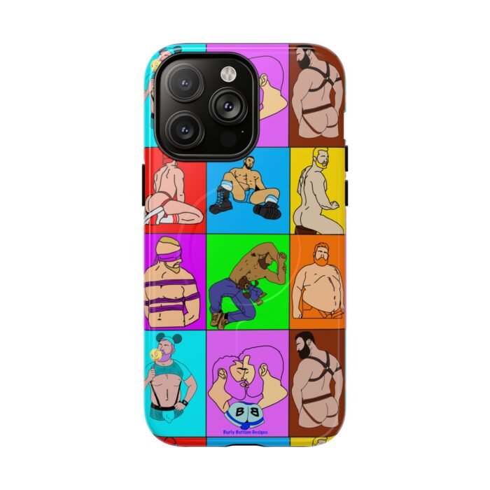 Tough Magnetic iPhone Cases - Color Block Dudes - Image 22
