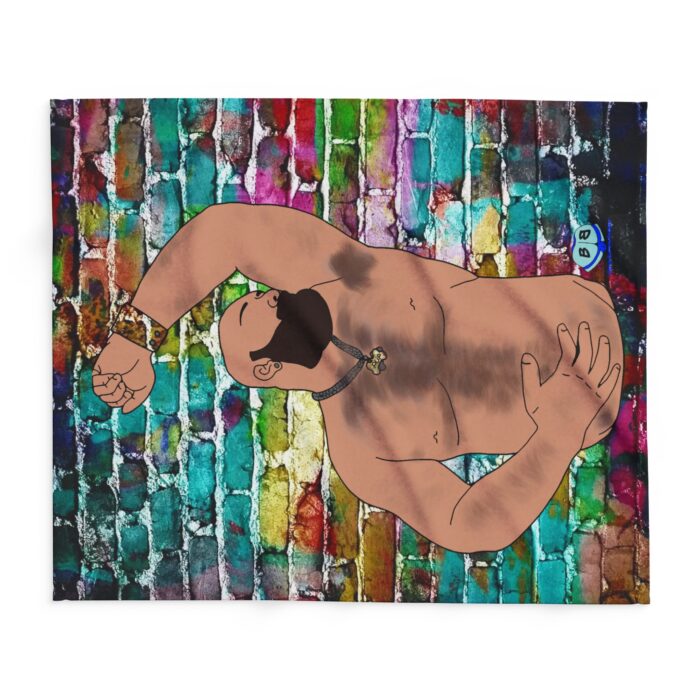 Arctic Fleece Blanket - Hairy Pits - Image 5