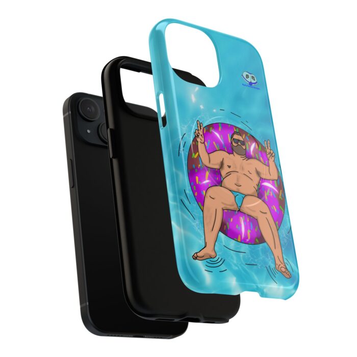 Tough Magnetic iPhone Cases - Peace, Love, and Doughnuts - Image 3
