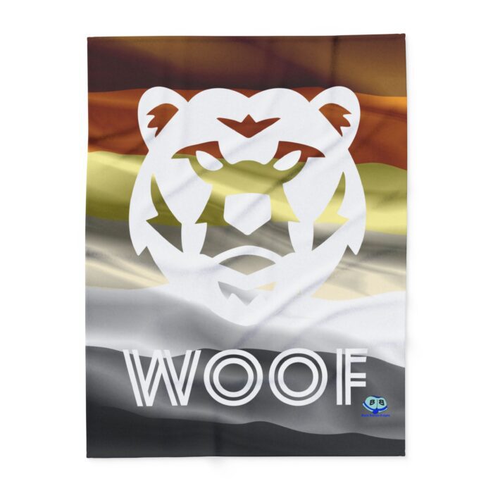 Arctic Fleece Blanket - Woof Geo-Bear