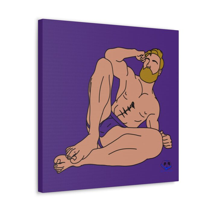 Canvas Gallery Wraps - Blond in Jock - Image 2
