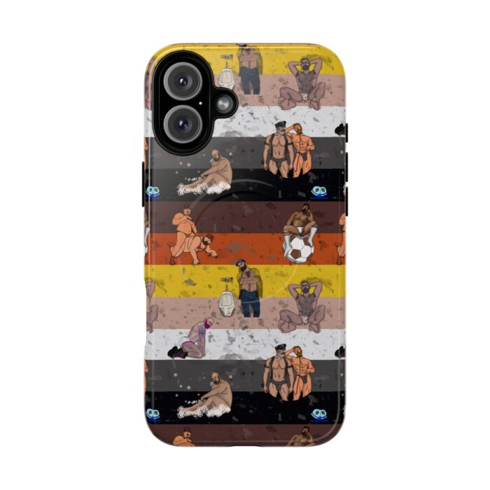 Tough Magnetic iPhone Cases - Bear Collage - Image 34