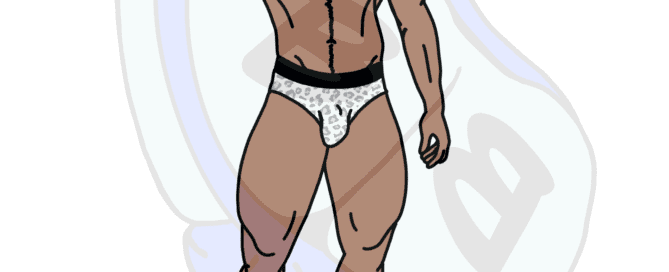 Describing subject of a drawing: When you look this good