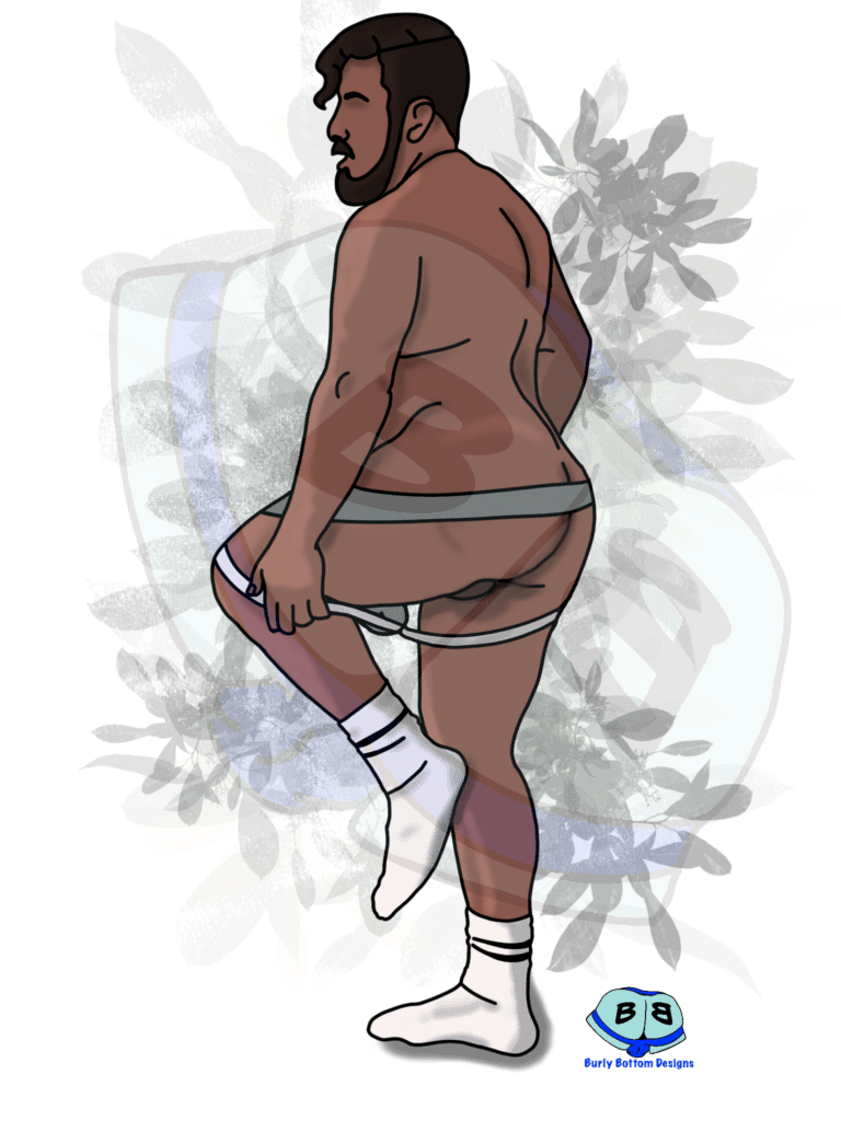 Describing subject of a drawing: Take it off slowly