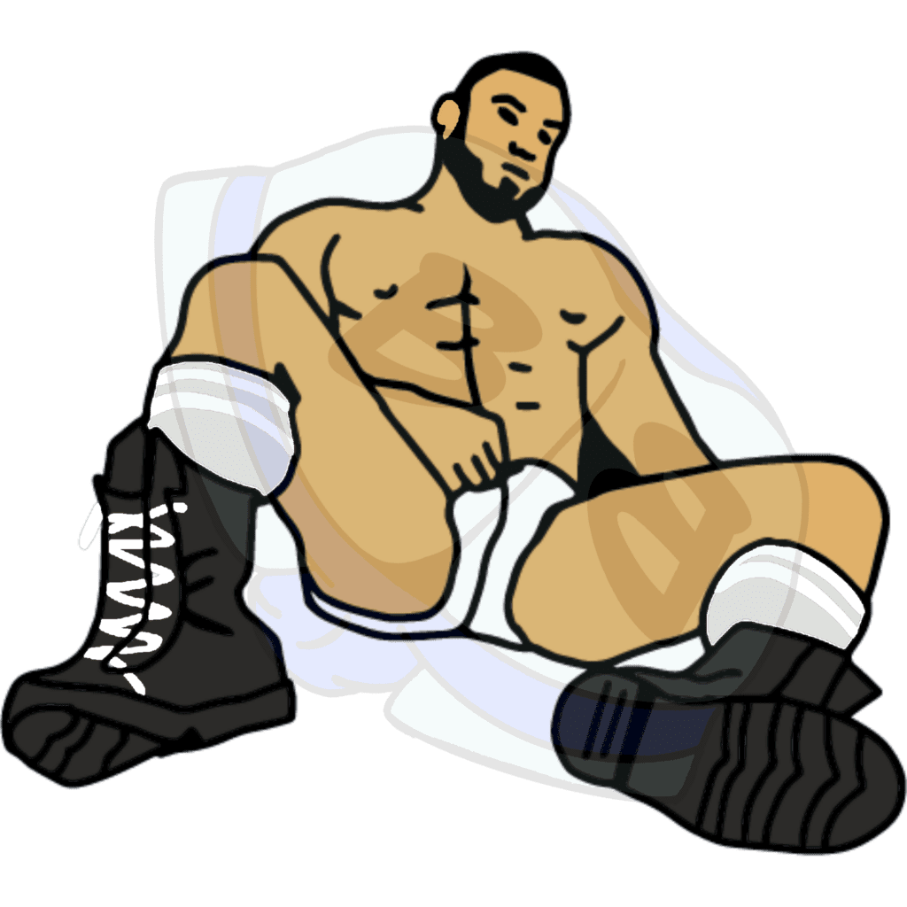 Describing subject of a drawing: Have you ever left your boots on during sex?  Aside from getting a little dirt in the bed