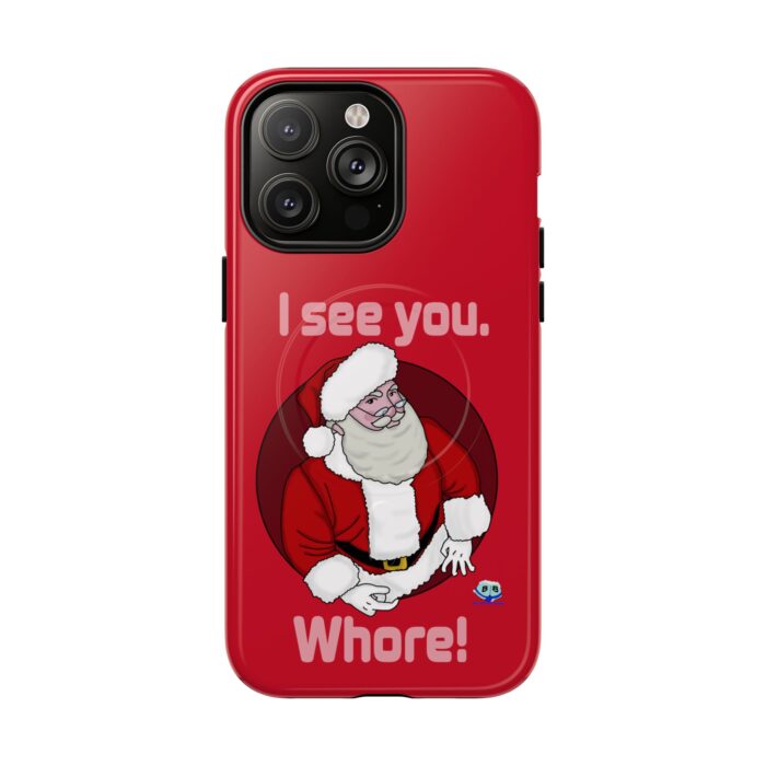 Tough Magnetic iPhone Cases - Santa Sees You - Image 22