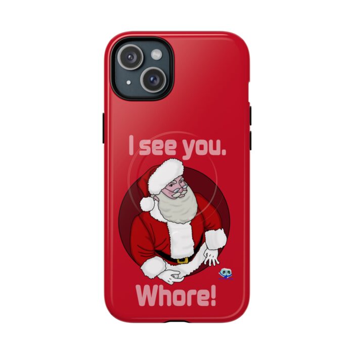Tough Magnetic iPhone Cases - Santa Sees You - Image 7